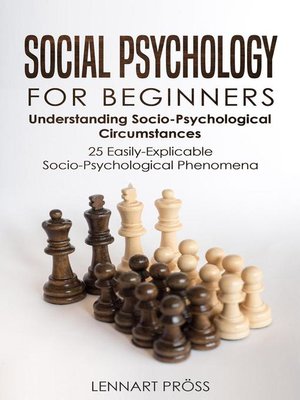 cover image of Social Psychology for Beginners